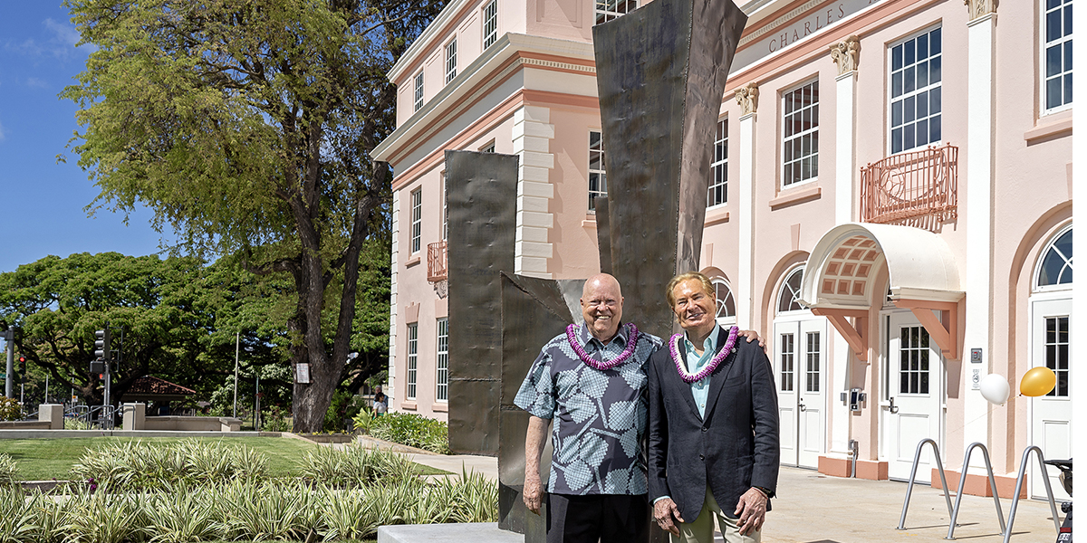 Walter Dods Jr. and Jay Shidler